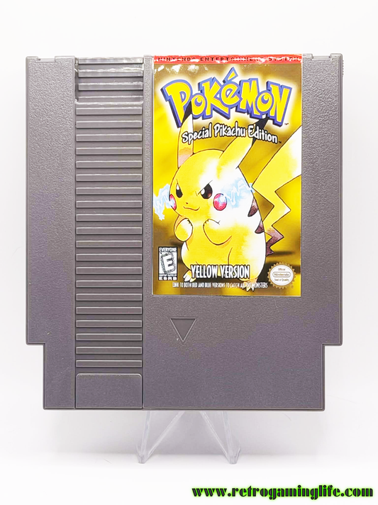 Pokemon Special Pikachu Edition Yellow Version NES