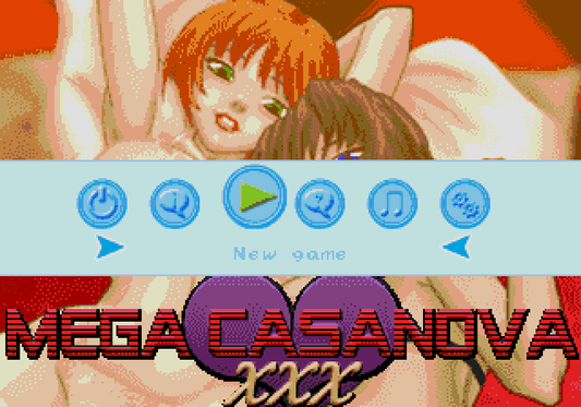 💋 Mega Casanova XXX (Sega Genesis Reproduction Cartridge)