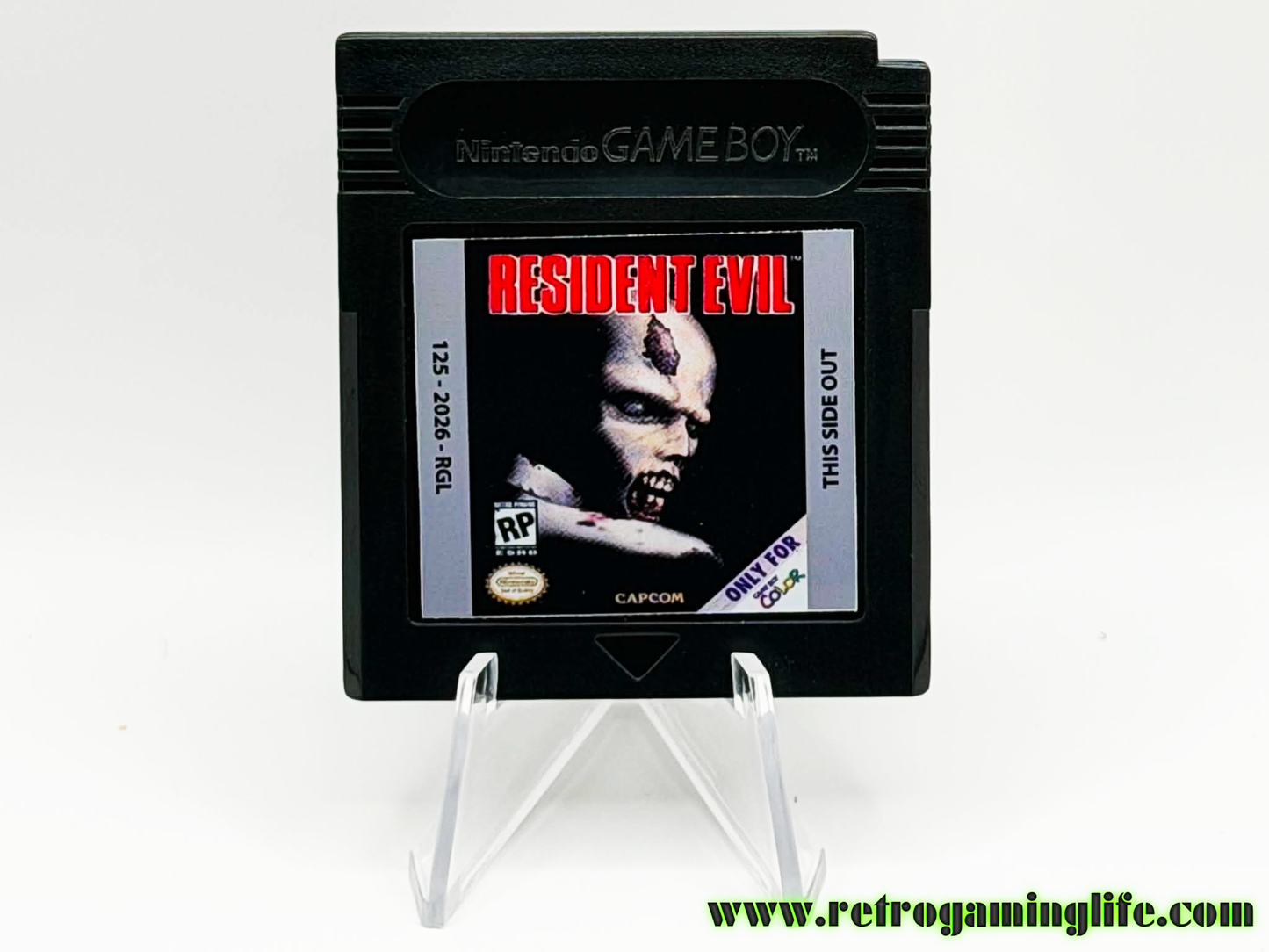 Resident Evil Unreleased Gameboy Color Reproduction