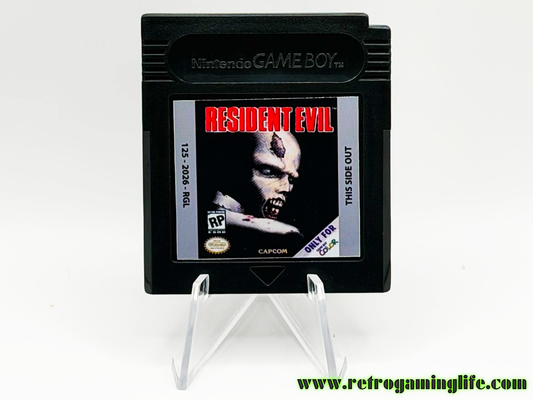 Resident Evil Unreleased Gameboy Color Reproduction