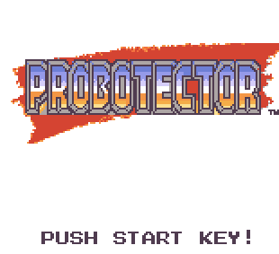 🕹️ Probotector Contra  DX – Game Boy Reproduction Cartridge