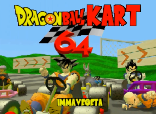 Dragon Ball Kart 64 – Nintendo 64 Reproduction Cartridge
