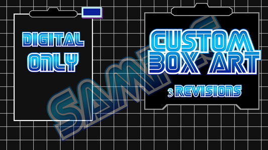 Custom Sega Genesis Digital Box Art – Includes 3 Revisions (Digital Only)