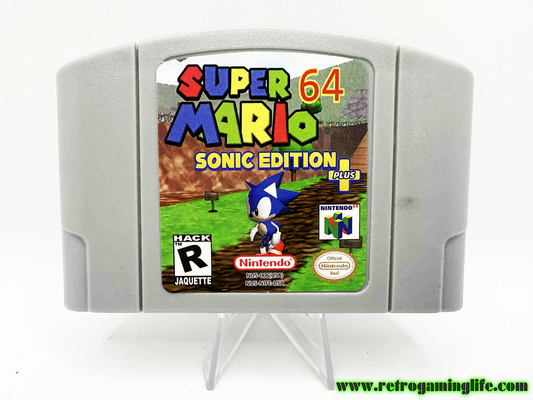 Super Mario 64: Sonic Edition Plus (Nintendo 64 Reproduction Game)