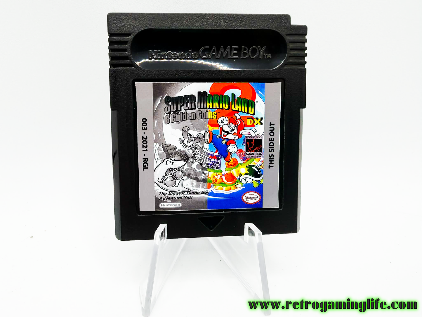 Super Mario Land 2 DX Gameboy Game Cart