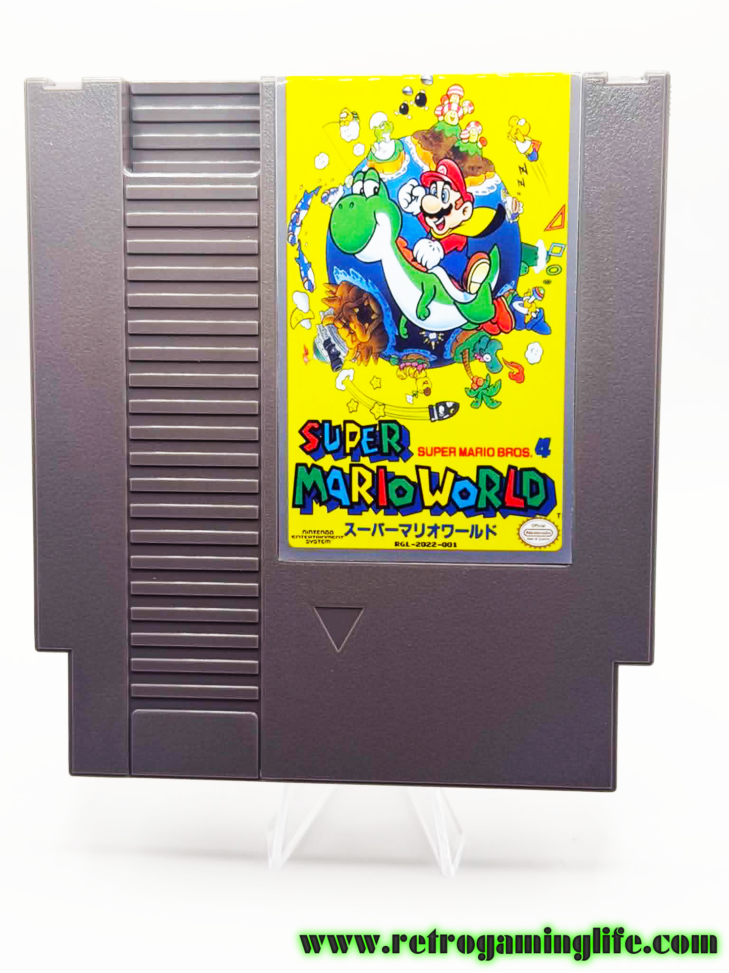 Super Mario World NES (Reproduction) Video Game Cart
