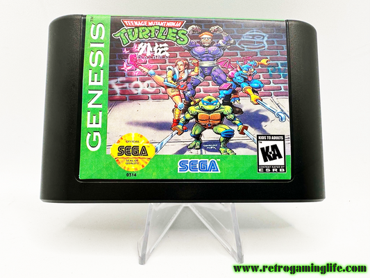 TMNT Gaiden Sega Genesis Reproduction Video Game Cart