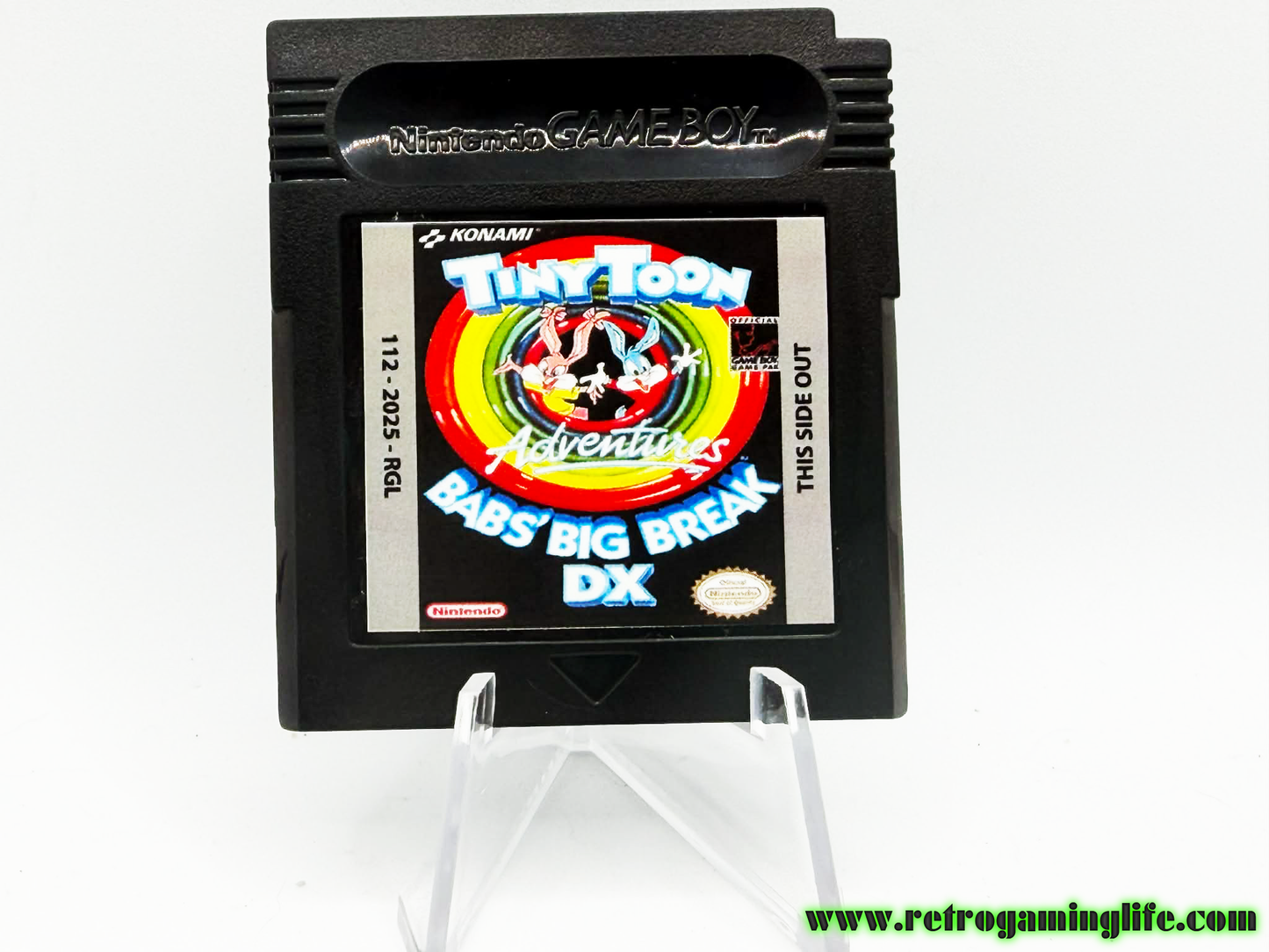 🐰 Tiny Toons: Babs’ Big Break DX — Game Boy Color (Reproduction Cartridge)