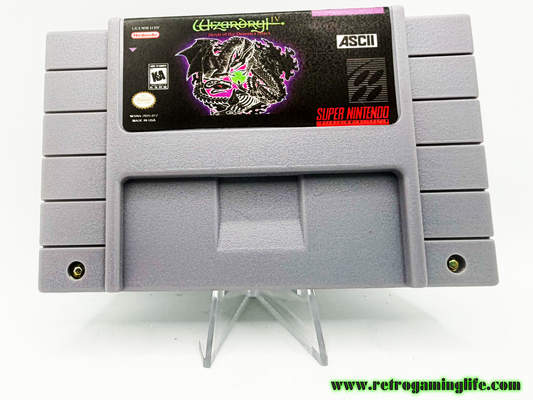 🧙 Wizardry Gaiden IV — Super Nintendo (English Translation Reproduction Cartridge)