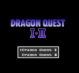 Dragon Quest I & II (English Translated) – SNES Reproduction Cartridge