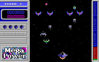 Invasion of the Mutant Space  Bats of Doom Repro Floppy PC Game