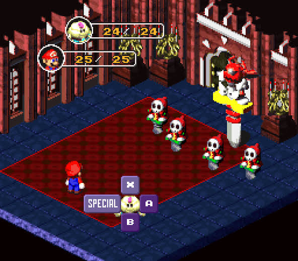 Super Mario RPG: Legend of the Seven Stars – SNES Reproduction