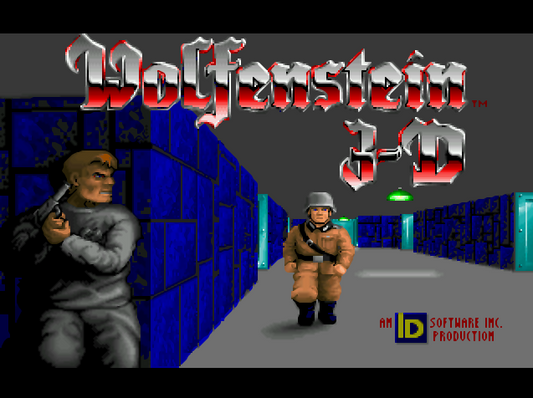 Wolfenstein 3D Uncut Redux SNES Reproduction Cart