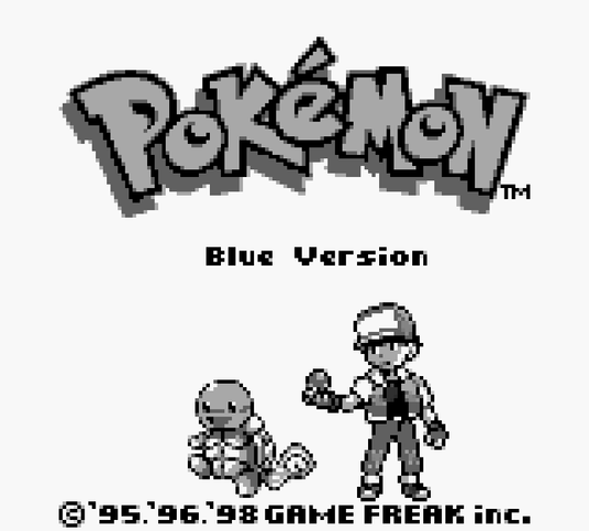 Pokémon Blue – Game Boy Reproduction Cartridge