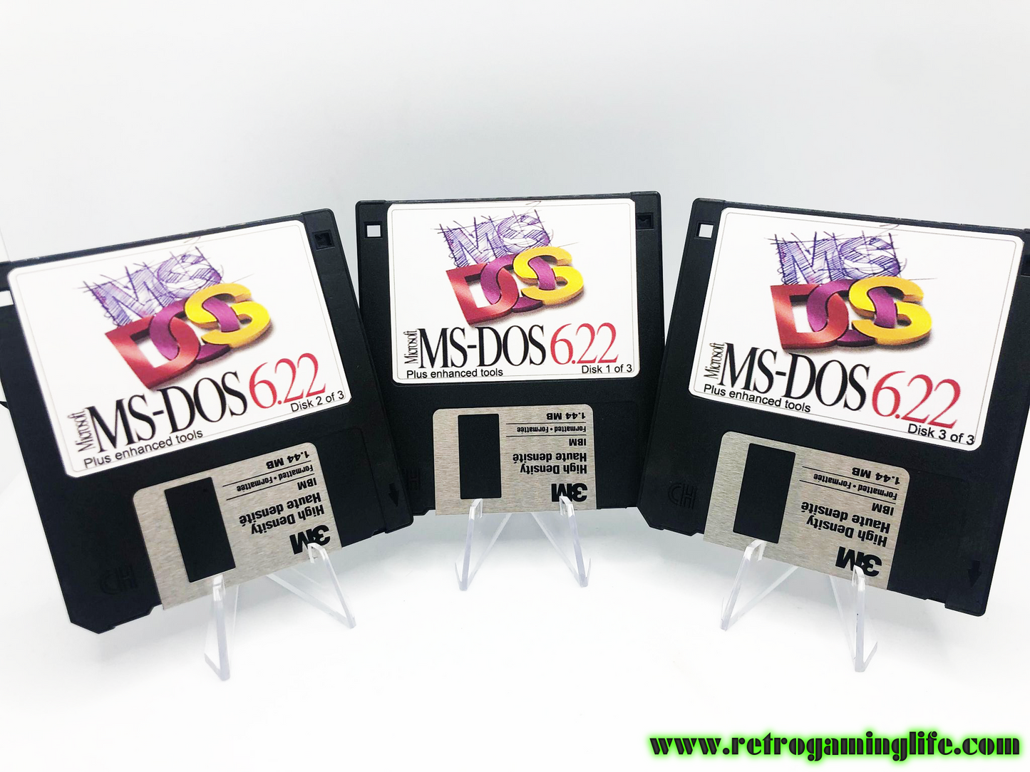 MS-DOS 6.22 with Enhanced Tools Installation Disks