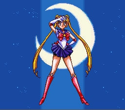 Sailor Moon Sega Genesis Beat 'em Up Classic Game