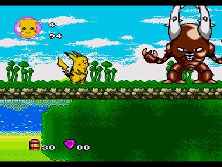 Pokemon Pikachu Adventure Sega Genesis Game