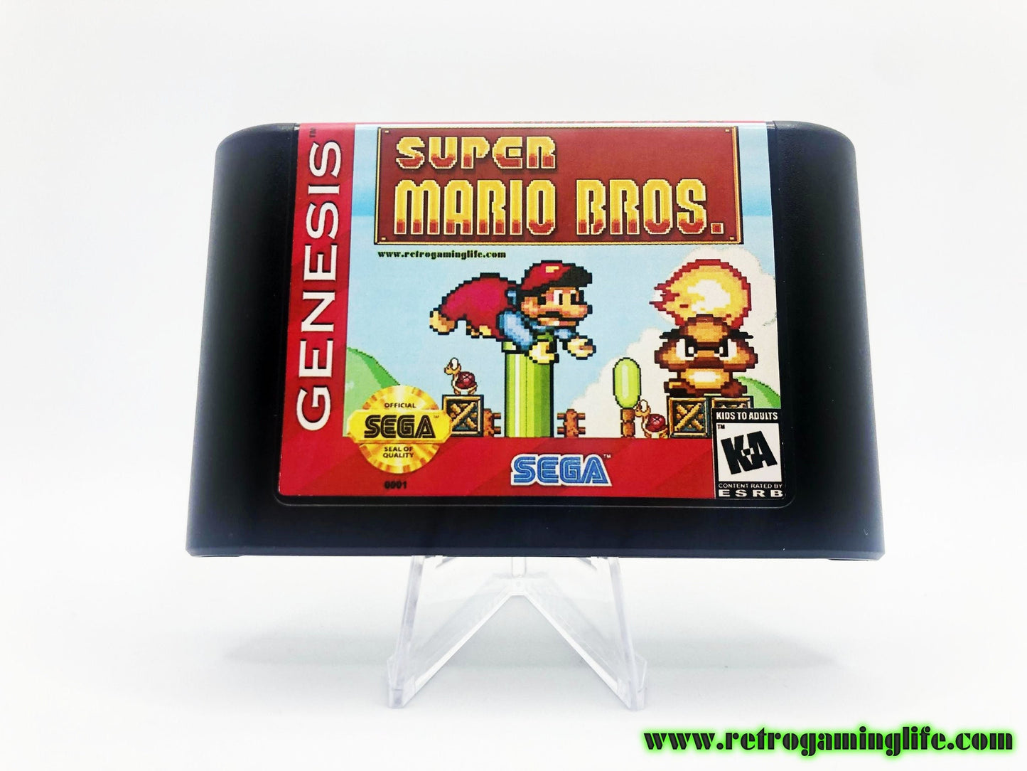 Super Mario Bros Sega Genesis Game Classic