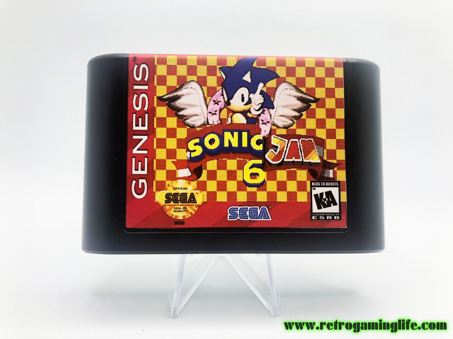 Sonic Jam 6 Sega Genesis Repro Game
