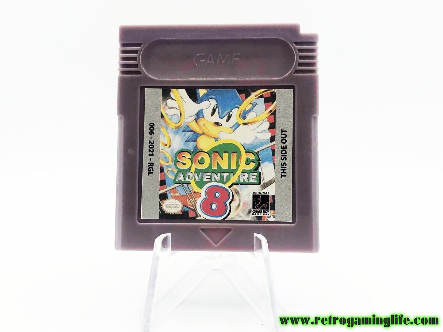 Sonic Adventure 8 Gameboy Cart Game