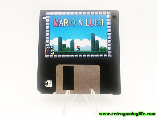 Mario & Luigi DOS Game Floppy Disk