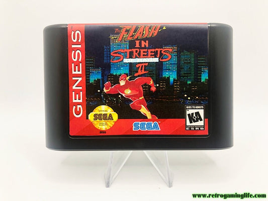 The Flash in Streets of Rage 2 Sega Genesis Game