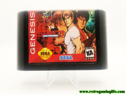 Final Fight in Streets of Rage 2 Sega Genesis Game