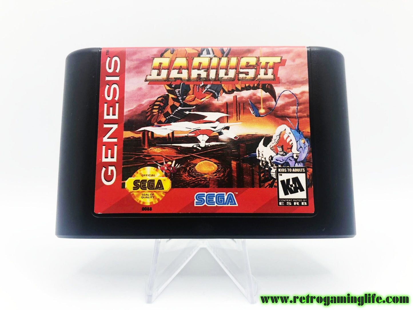 Darius 2 Sega Genesis Game Shoot &#39;em up