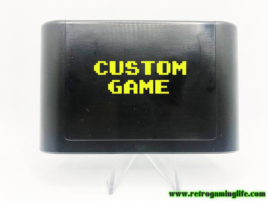 Sega Genesis Custom Game Reproduction