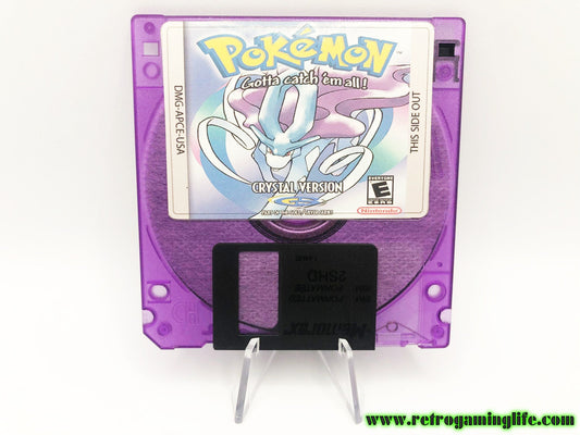 Pokemon Crystal Gameboy DOS PC Floppy Repro Gimmick