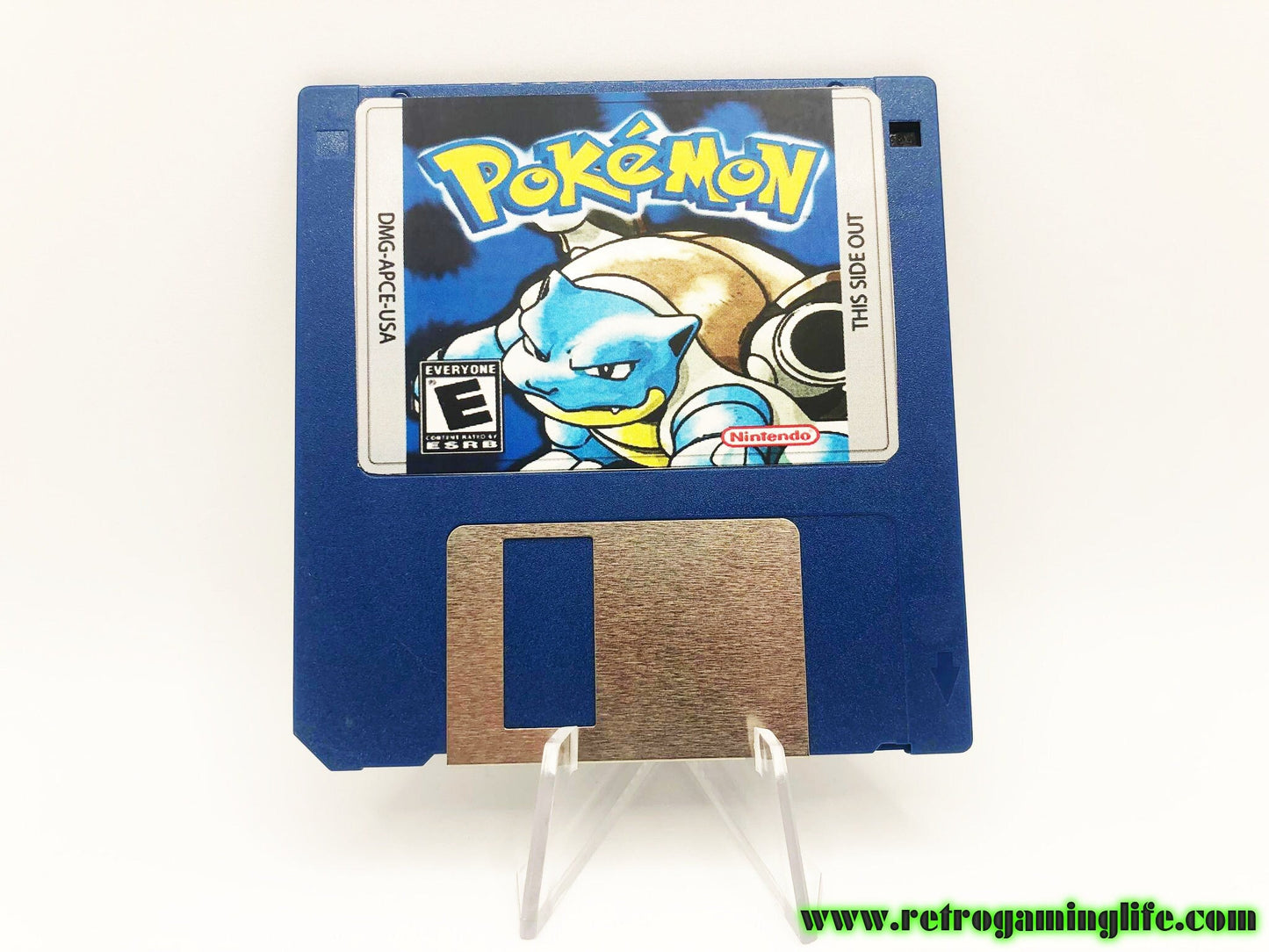 Pokemon Blue Floppy Disk Gimmick