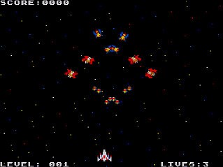 Seggala Game Cart Galaga Port for Sega Genesis