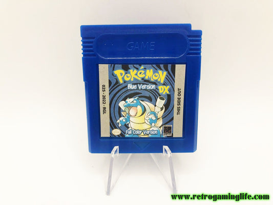 Pokemon Blue Full Color Version Gameboy Game Cart