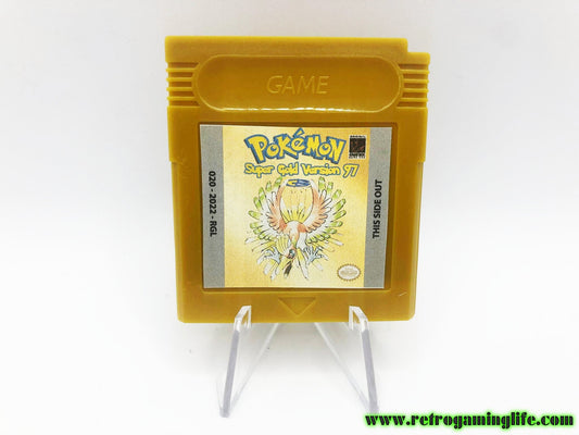Pokemon Super Gold Version 97 Gameboy Cart Game