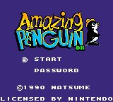 Amazing Penguin DX Gameboy Color Repro Game Cart