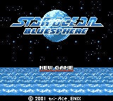 Star Ocean Blue Sphere Gameboy Color Game Cart Repro