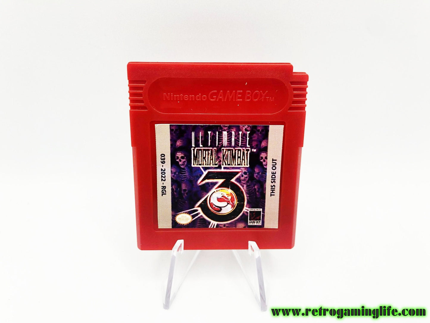 Ultimate Mortal Kombat 3 Gameboy Color Game Repro Cart
