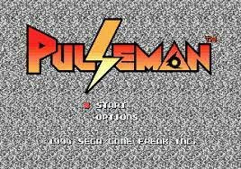 Pulseman Sega Genesis Game Repro Cart English