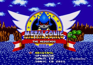 Metalsonic in Sonic the Hedgehog Sega Genesis Game Cart Repro