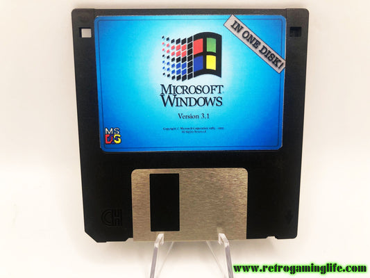 Mini Windows 3.11 in one Disk! Floppy Program Repro