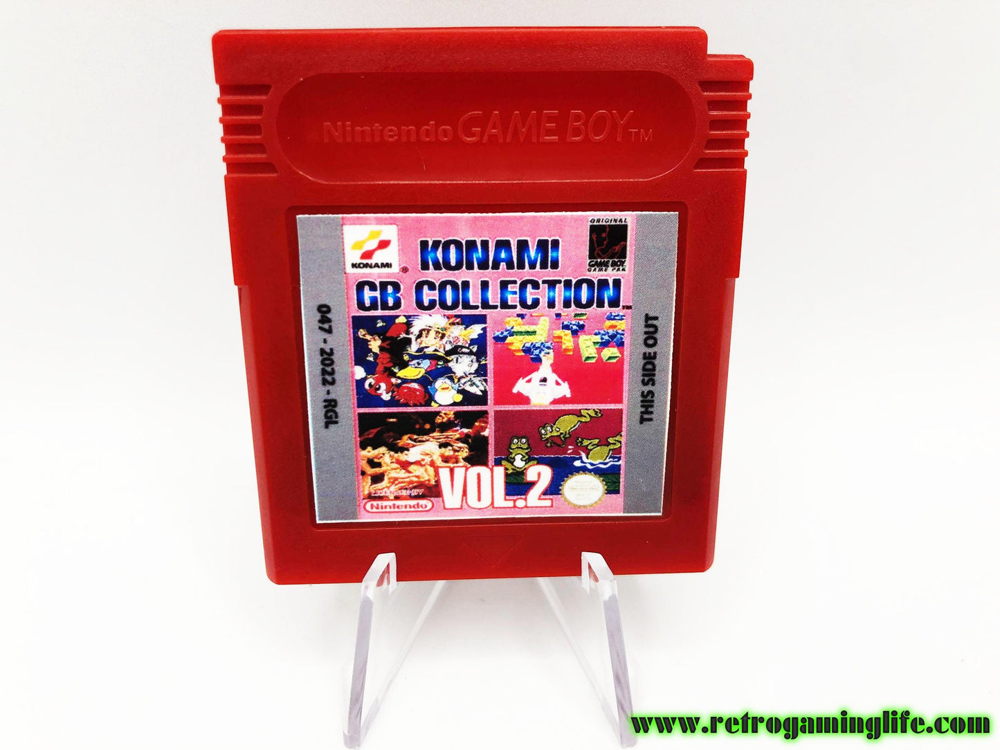 Konami Gameboy Collection Vol 2 Gameboy Game Cart Repro