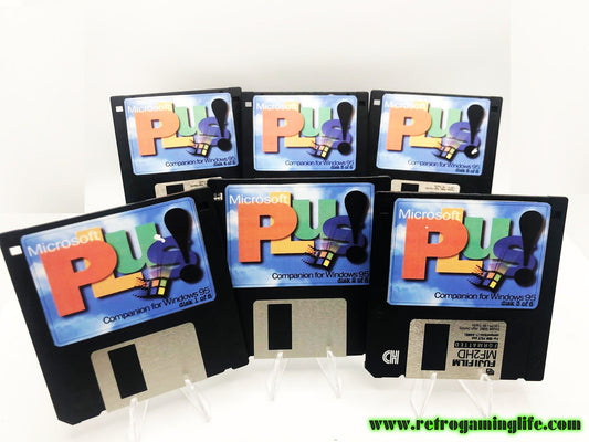 Microsoft Plus! 95 Floppy Disk Lot