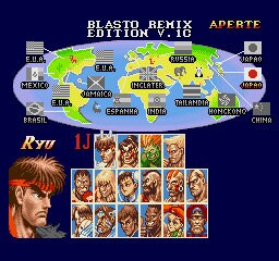 Super Street Fighter 2 Remix Edition Sega Genesis Repro Game Cart