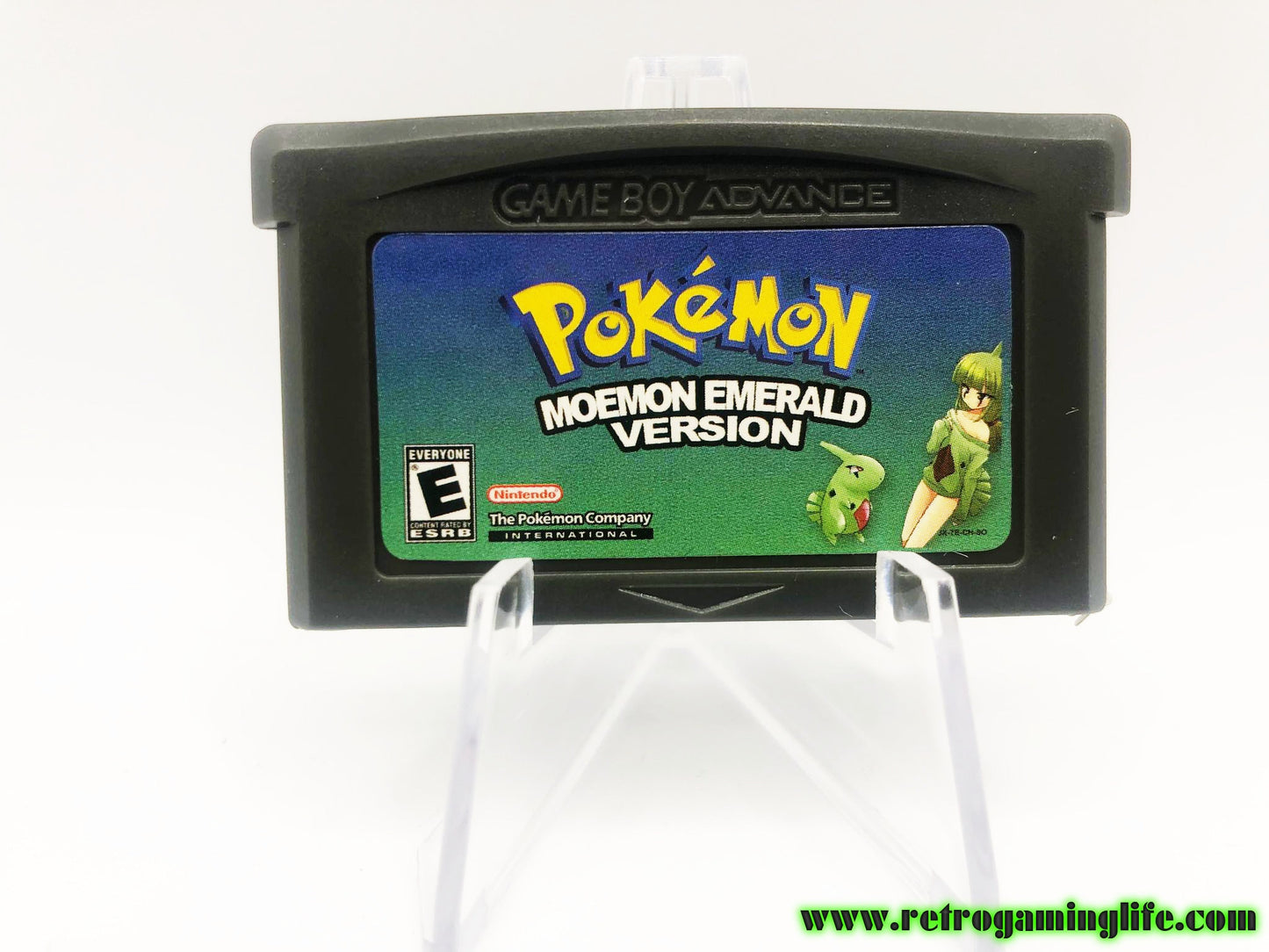 Pokemon Moemon Emerald Version Gameboy Advance Repro Game Cart