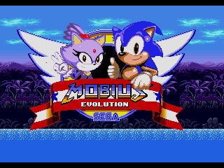 Sonic Mobius Evolution Sega Genesis Repro Game Cart