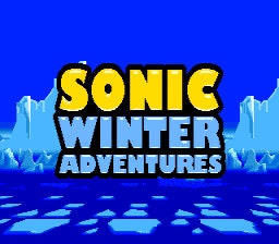Sonic Winter Adventures Sega Genesis Repro Game Cart