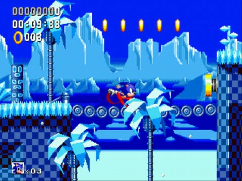 Sonic Winter Adventures Sega Genesis Repro Game Cart