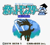 Pokemon Naturia X/Y Version Repro Gameboy Game Cart