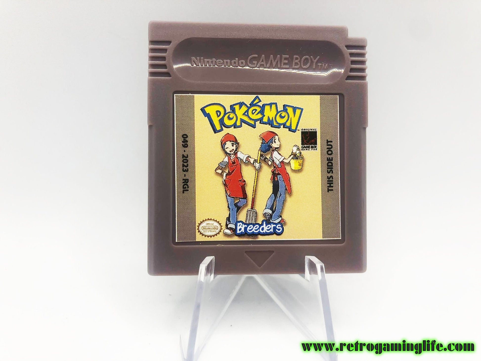 Pokemon Breeders Repro Gameboy Game Cart